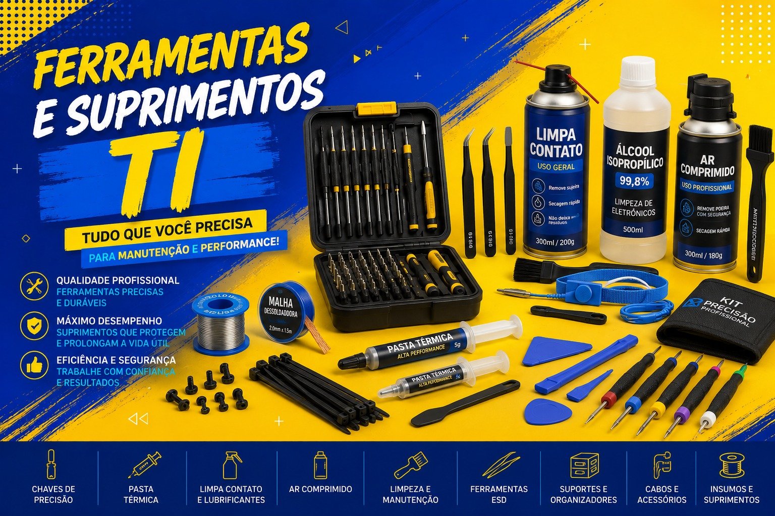 Ferramentas & Bancada TI